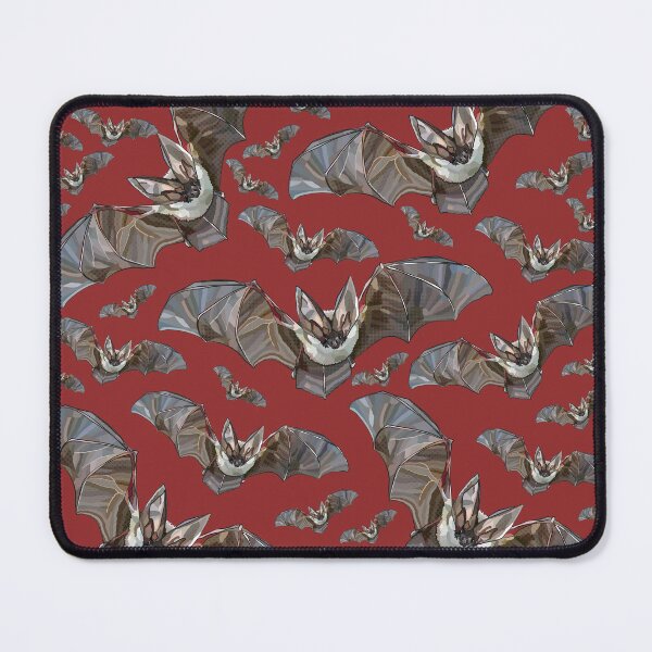 Item preview, Red Bats by BeeFoxTree, Long Eared Bats, Mustard Bats designed and sold by BeeFoxTree.