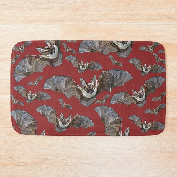 Item preview, Red Bats by BeeFoxTree, Long Eared Bats, Mustard Bats designed and sold by BeeFoxTree.