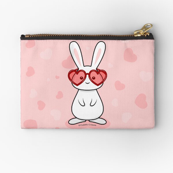 Item preview, Bunny with Love Glasses designed and sold by Cutieful Critters.