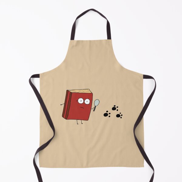 Item preview, funny Book detective searching for clues designed and sold by wordspotrayal.