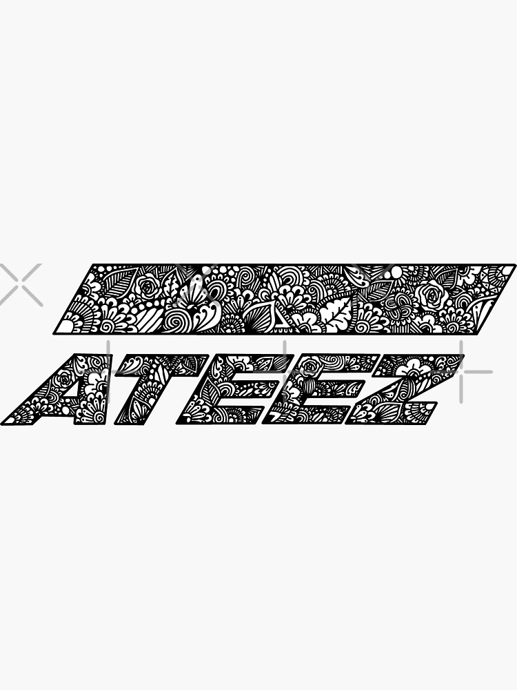 即決⭕️ATEEZ サン US b&n DOODLE 即決⭕️ATEEZ サン US b&n DOODLE