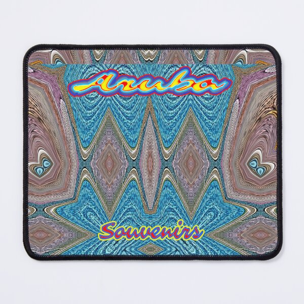 Item preview, WONDERFUL ARUBA SOUVENIRS - ARUBA ABSTRACT GEOMETRIC PAINTING PARADISE ISLAND - ARUBA ONE HAPPY ISLAND. designed and sold by Ralek.