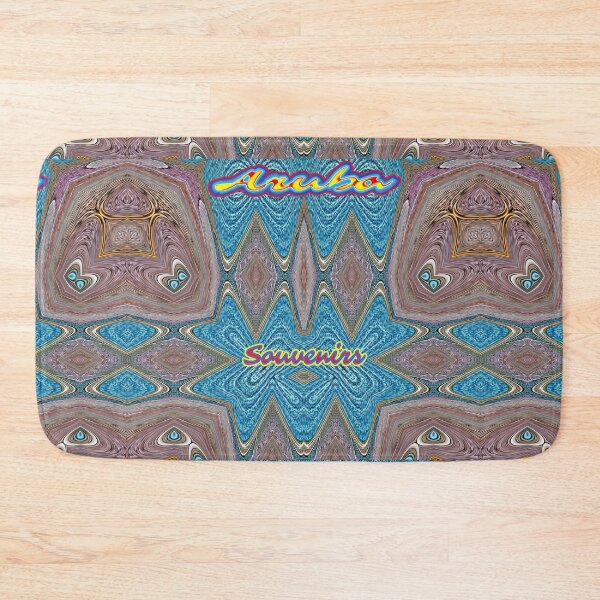Item preview, WONDERFUL ARUBA SOUVENIRS - ARUBA ABSTRACT GEOMETRIC PAINTING PARADISE ISLAND - ARUBA ONE HAPPY ISLAND. designed and sold by Ralek.