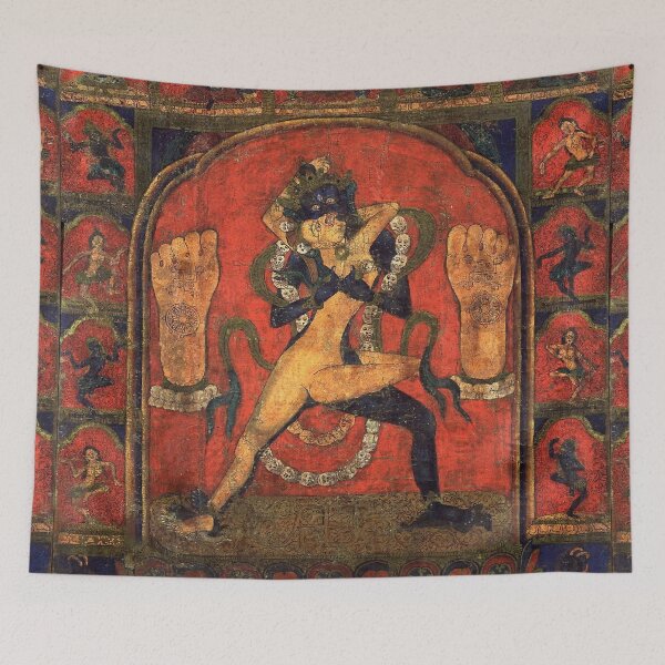 Item preview, Mandala 125 Magyu Sangchog Tartug Bon Deity designed and sold by GuyBlank.