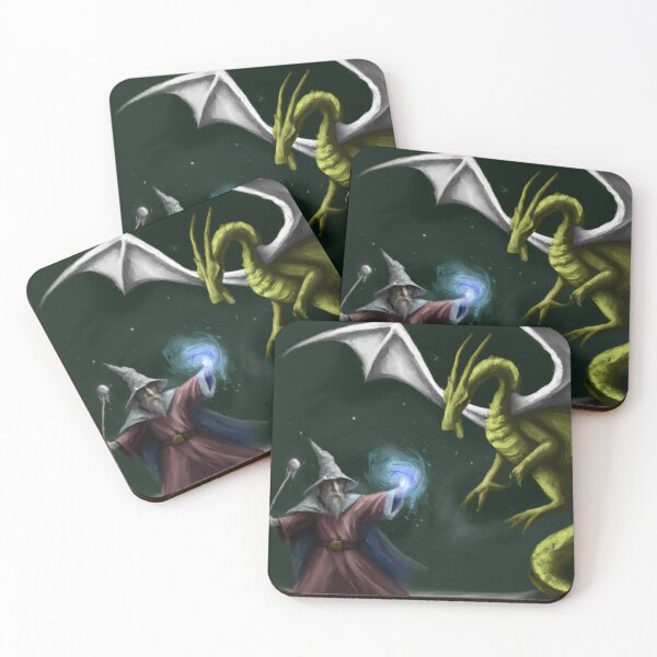 Item preview, Wizard Fighting a dragon designed and sold by Bob Murdoch.