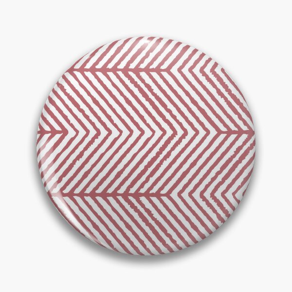Item preview, Pink White Abstract Diagonal Chevron Stripe Pattern Pairs 2023 COTY Terra Rosa DE5096 designed and sold by ColorOfTheYears.