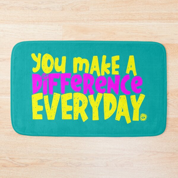 Item preview, You Make a Difference Everyday Grunge designed and sold by ReidDesigns.