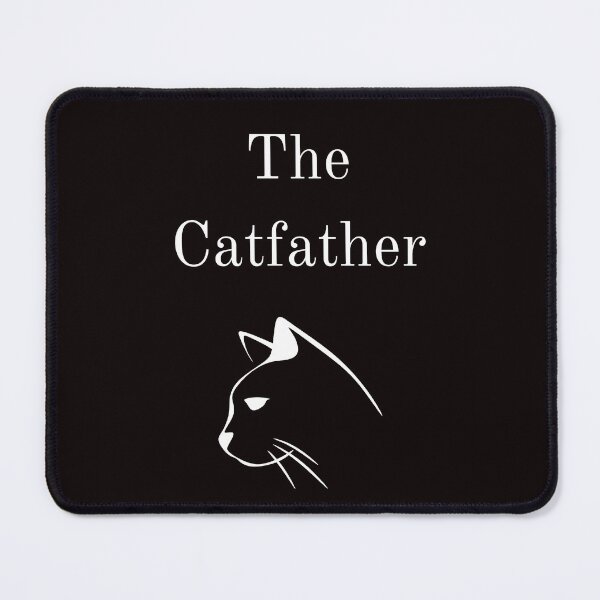 Item preview, The Catfather design with cat's head designed and sold by Kubala.