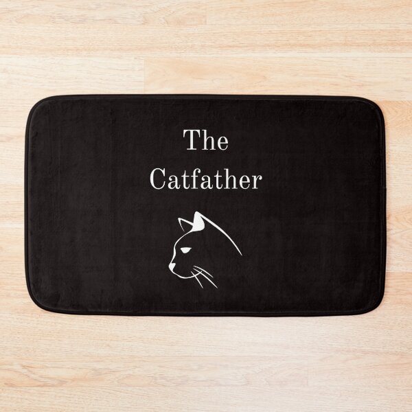 Item preview, The Catfather design with cat's head designed and sold by Kubala.