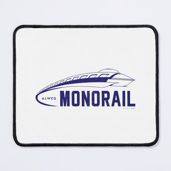 Item preview, Alweg Monorail - Vintage (Blue) designed and sold by deadmansupplyco.