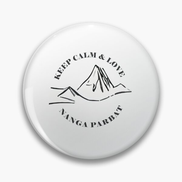 Item preview, Keep Calm and Love Nanga Parbat - Black and White  designed and sold by Unaiza Khalid.