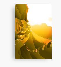 Monastery Canvas Print