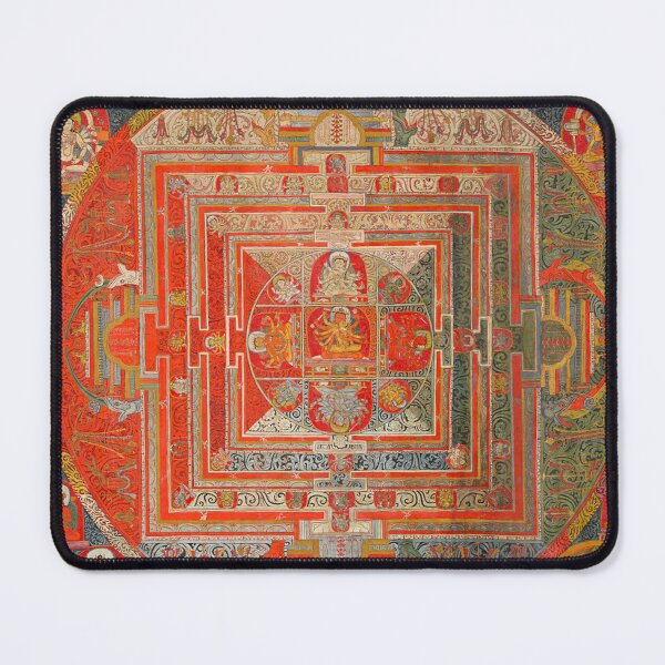 Item preview, Mandala 126 Manjuvajra Mandala 43 Deities Tibet 1400s designed and sold by GuyBlank.