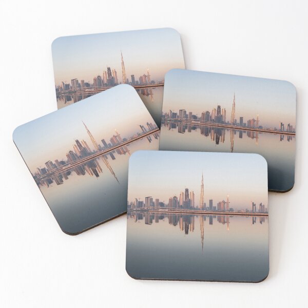 Item preview, Dubai cityscape with the reflexion on the water canal designed and sold by DavidGabisPhoto.