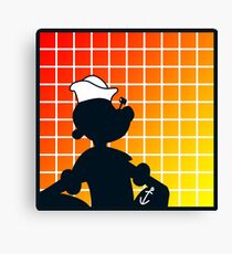 Shadow - Sailor Canvas Print