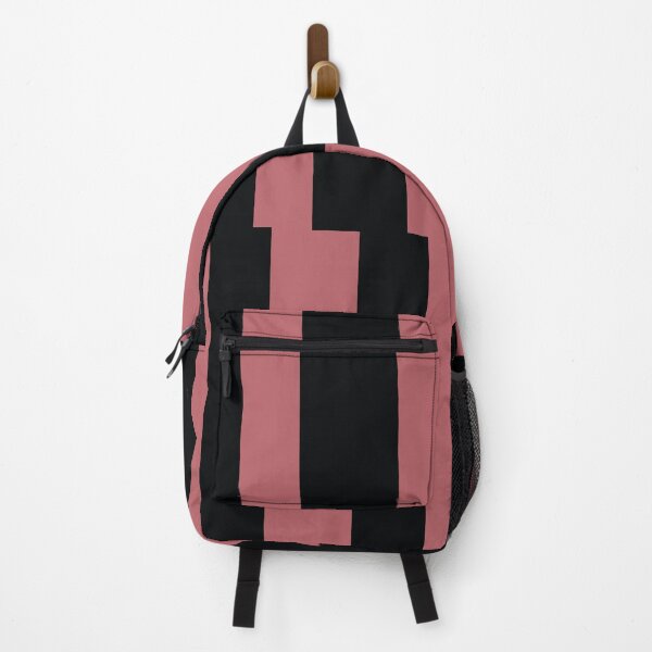 Item preview, Black Pink Abstract Stripe Vertical Pattern Pairs 2023 COTY Terra Rosa DE5096 designed and sold by ColorOfTheYears.