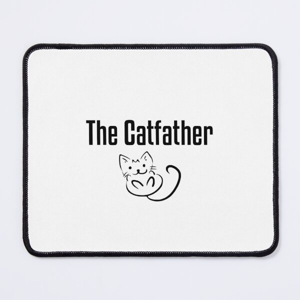 Item preview, The Catfather design with similed cat designed and sold by Kubala.