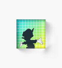 Shadow - Wooden Puppet Acrylic Block