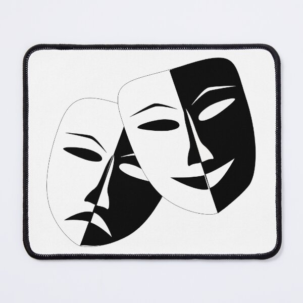 Item preview, Drama masks  designed and sold by hamooood.