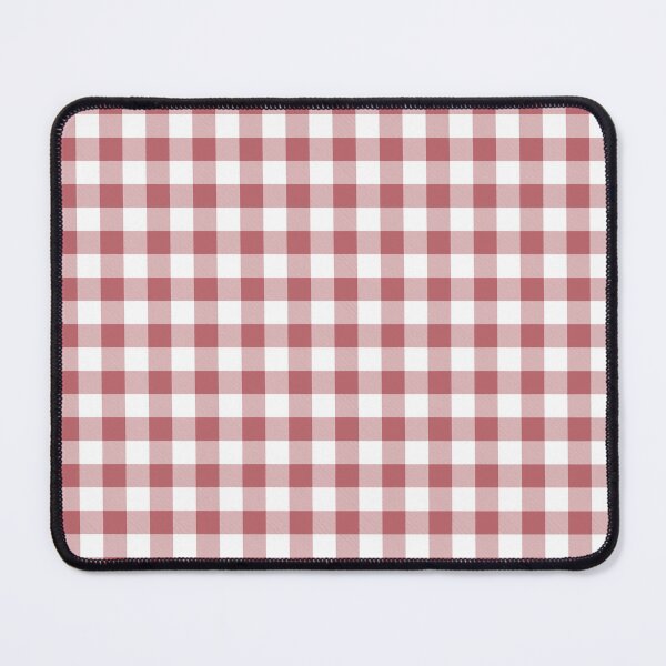 Item preview, Pink White Buffalo Plaid Checkerboard Pattern Pairs 2023 COTY Terra Rosa DE5096 designed and sold by ColorOfTheYears.