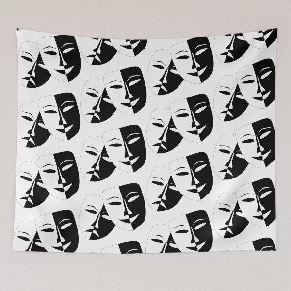 Item preview, Drama masks  designed and sold by hamooood.