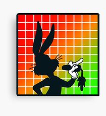 Shadow – Rabbit Canvas Print
