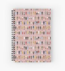 Cuaderno de espiral Personajes de Wes Anderson
