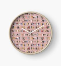 Wes Anderson Charaktere Uhr
