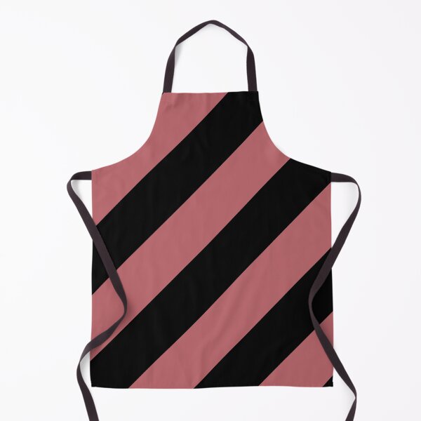 Item preview, Black Pink Classic Diagonal Stripe Pattern Pairs 2023 COTY Terra Rosa DE5096 designed and sold by ColorOfTheYears.