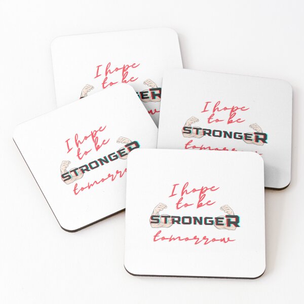 Item preview, i hope to be stronger tomorrow Sticker designed and sold by YouSsefHN05.