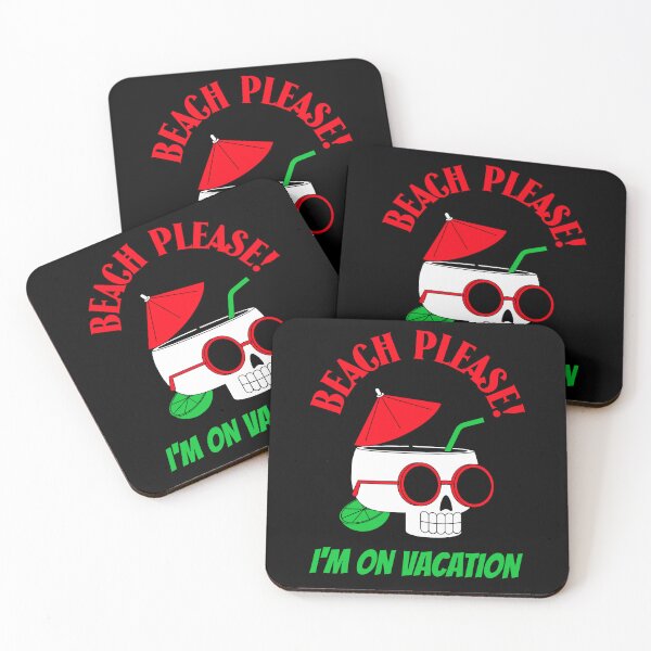Item preview, BEACH PLEASE! I'M ON VACATION designed and sold by MJ96-PRO.