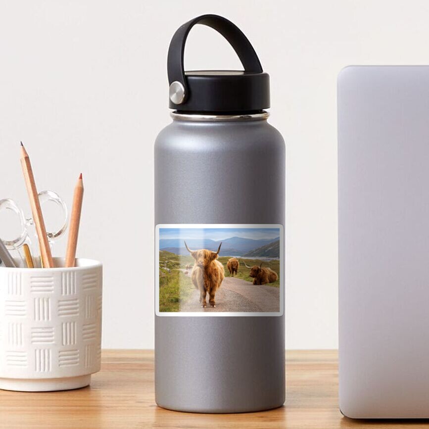 Vista previa del artículo con la obra «Pegatina brillante», diseñado y vendido por PhotosEcosse.