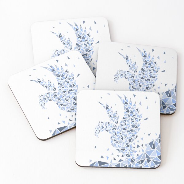 Item preview, blue eagle mosaic pattern designed and sold by octo-PS.