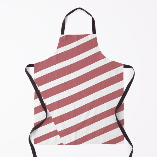 Item preview, Pink White Diagonal Offset Stripe Pattern Pairs 2023 COTY Terra Rosa DE5096 designed and sold by ColorOfTheYears.