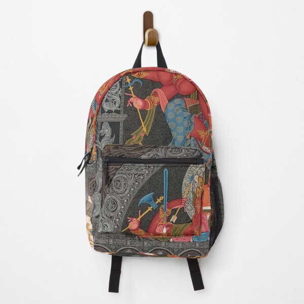 Item preview, Mandala 127 Red Twelve Armed Ganesh Sakya designed and sold by GuyBlank.
