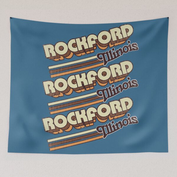 Item preview, Rockford, IL | City Stripes designed and sold by retroready.