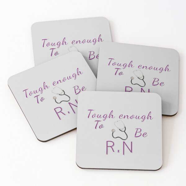 Item preview, Tough enough to be RN( Registered Nurse )fall vibes and that nurse life funny and unique design designed and sold by JIMMYKIVUTI.