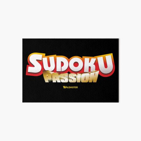 SUDOKU PASSION | "Brand" - original merchandise Art Board Print