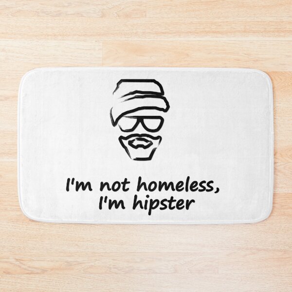 Item preview, Hipster slogan designed and sold by MateMat.
