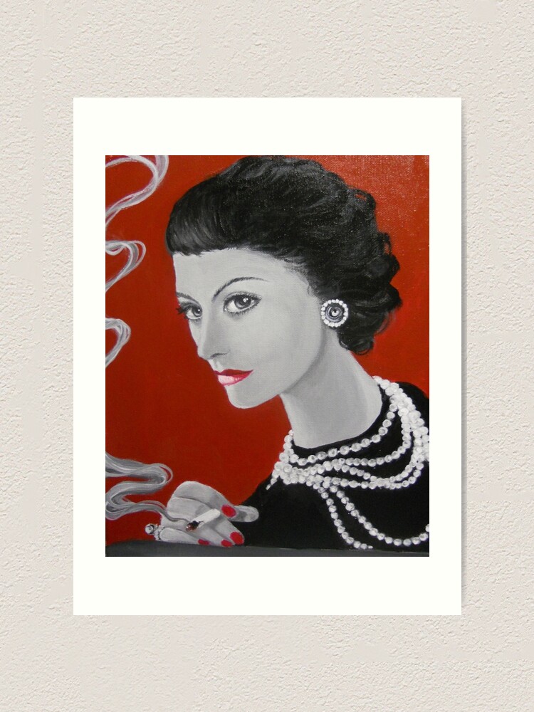 Coco Chanel Wall Art  Paintings, Drawings & Photograph Art Prints