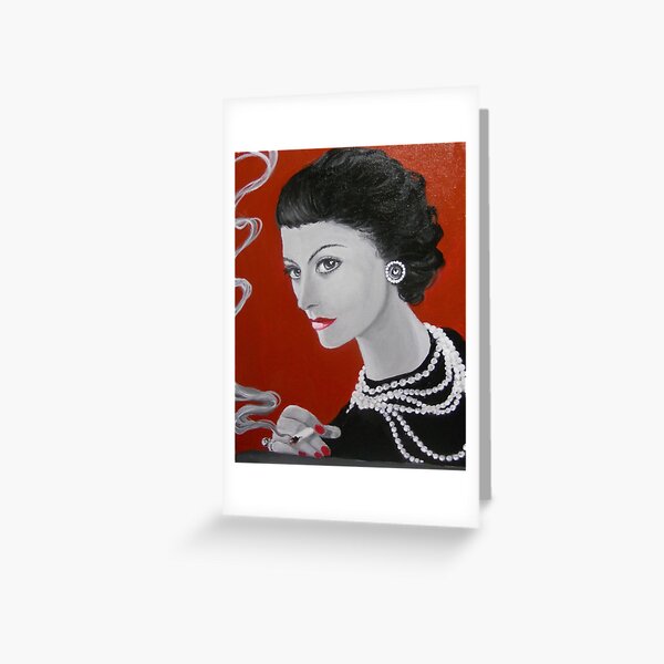 COCO CHANEL Carte de vœux