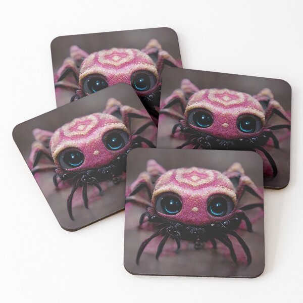 Item preview, A pinky spide designed and sold by Ska-futonto.