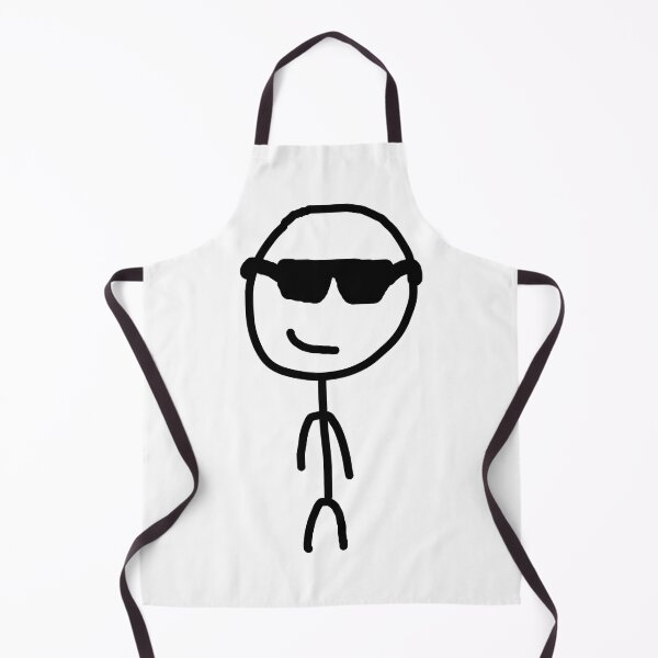Item preview, Stickman with black glasses designed and sold by StickyMann.