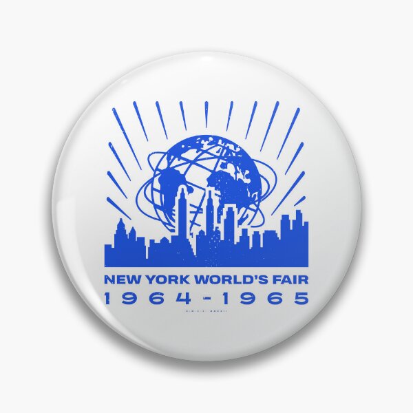 Item preview, 1964-65 New York World's Fair - Skyline (Blue) designed and sold by deadmansupplyco.
