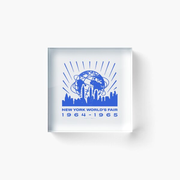 Item preview, 1964-65 New York World's Fair - Skyline (Blue) designed and sold by deadmansupplyco.