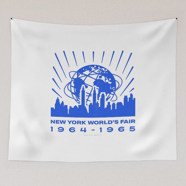 Item preview, 1964-65 New York World's Fair - Skyline (Blue) designed and sold by deadmansupplyco.