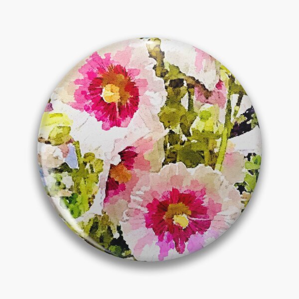 Item preview, Alcea rosea 'Halo' designed and sold by Floral-Art.