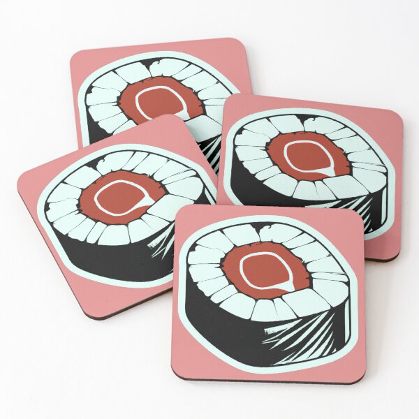 Item preview, Old School Square Pressed Sushi designed and sold by EverythingA-D.