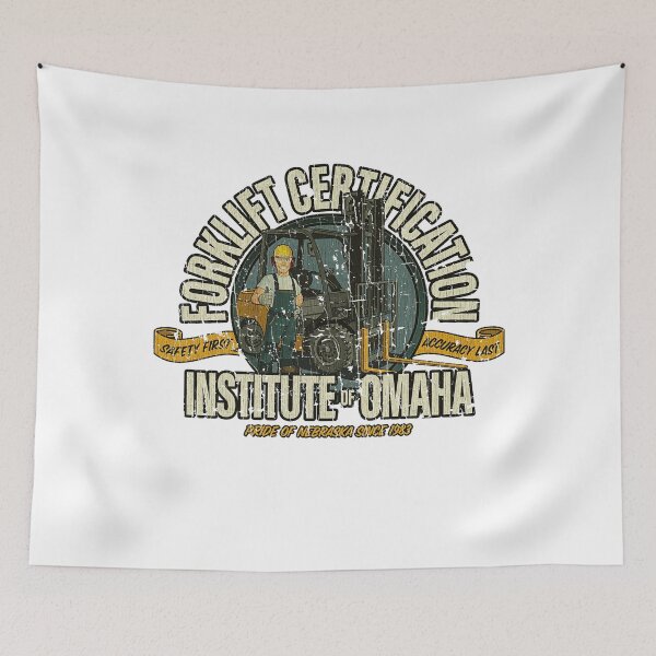 Item preview, Warehouse Worker Forklift Certification Institute of Omaha 1983  designed and sold by gamoreRony.