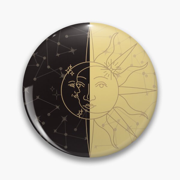 Item preview, Day And Night - Sun And Moon  designed and sold by RUMI-ART-PLANET.